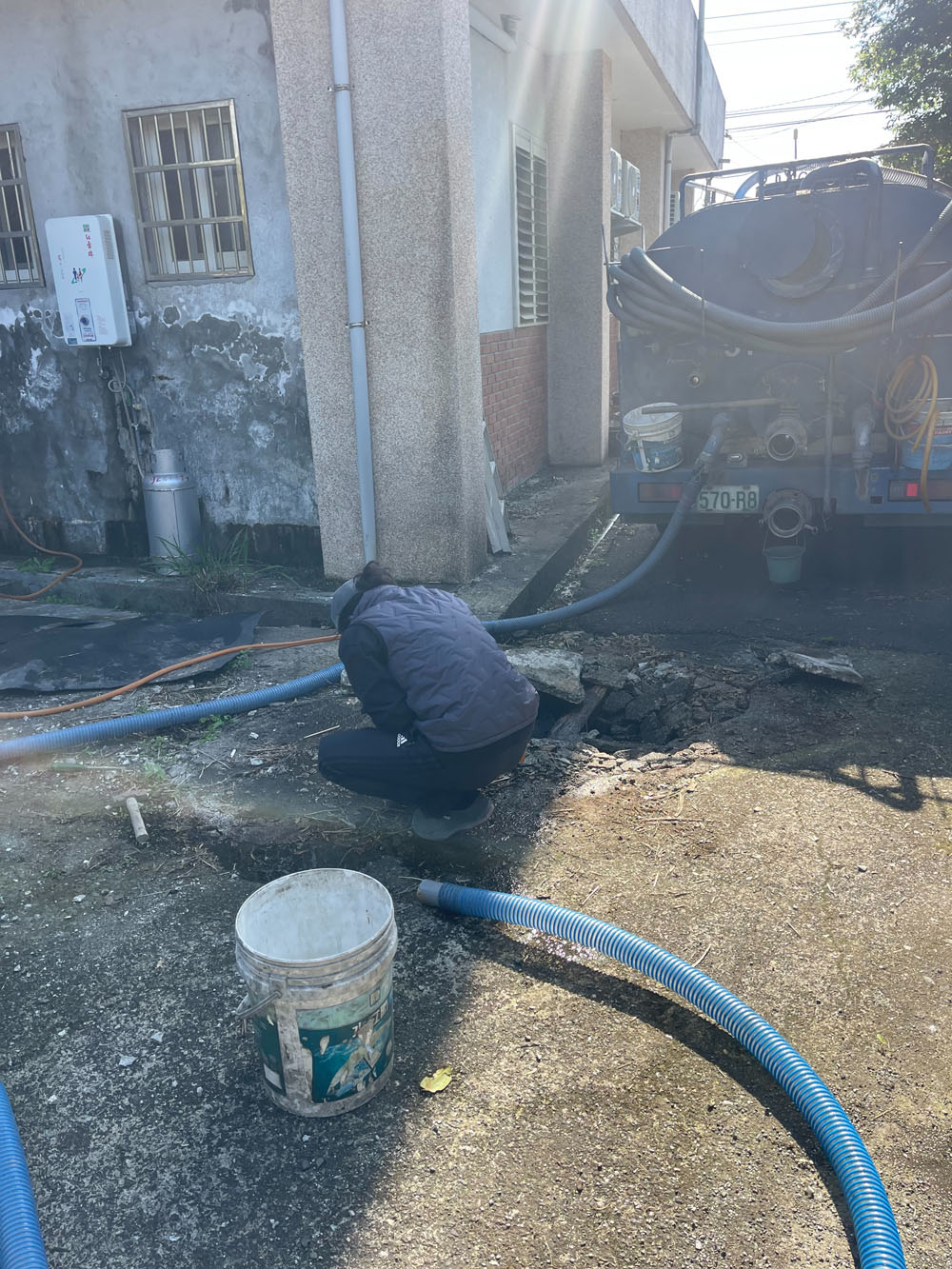 宜蘭永同路抽水肥